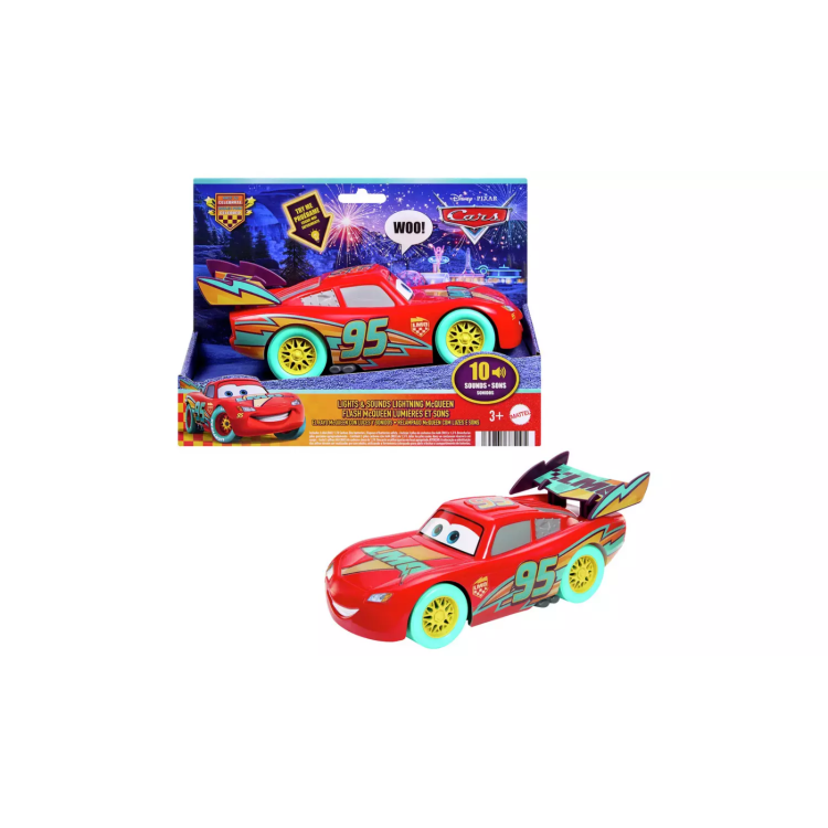 Mattel JMT55 Disney Pixar Cars Lights & Sounds Lightning 