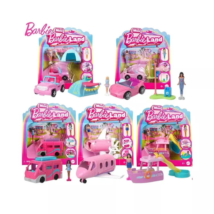 Mattel Mini Barbie Land Vehicles Asst