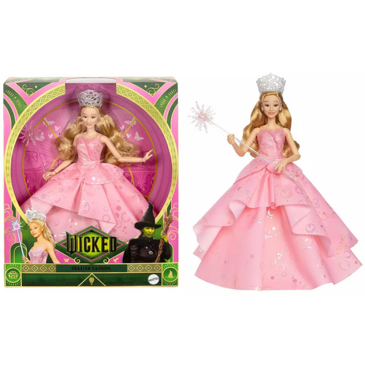 Mattel Wicked Deluxe Glinda Arduenna Doll HXY37 LOW STOCK - IN STORE ONLY