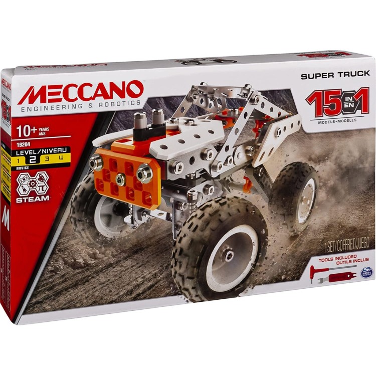 Meccano 19204 15 In 1 Super Truck