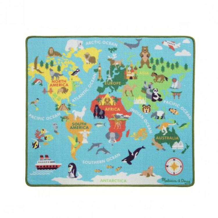 Melissa & Doug Round the World Travel Rug 15194 IN STORE / LOCAL DELIVERY / CLICK & COLLECT ONLY