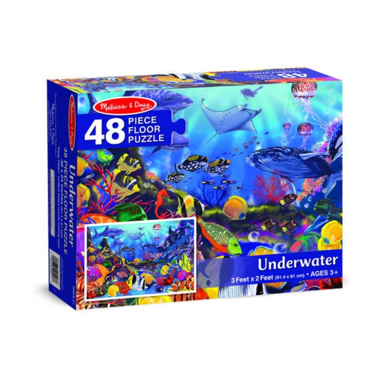 Melissa & Doug Underwater Floor 48pcs Puzzle 10427