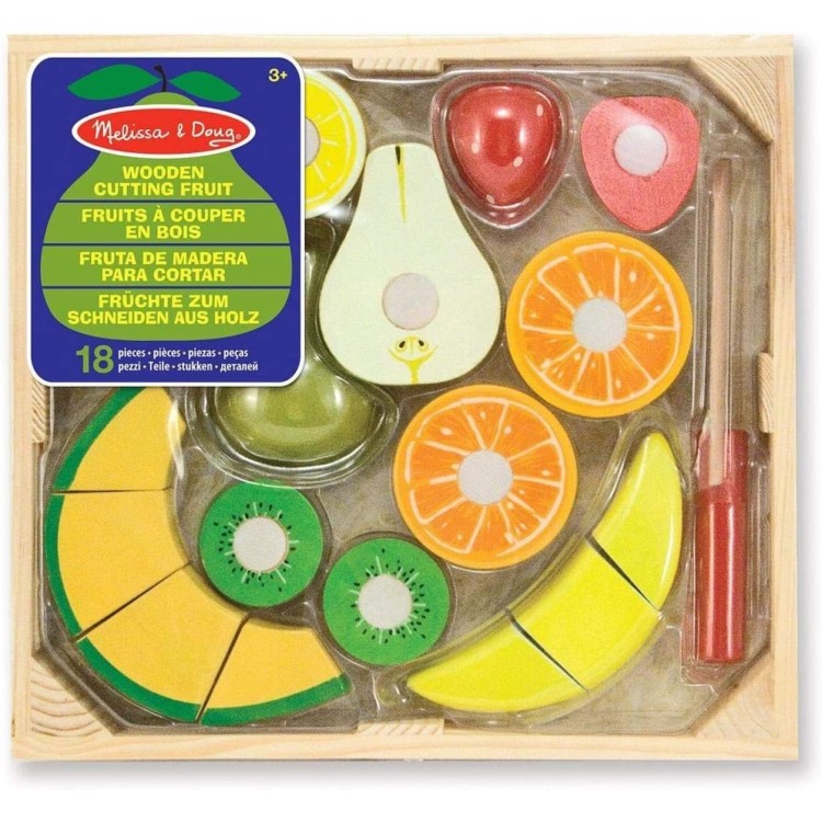 Melissa And Doug Wooden Cutting Fruit #4021