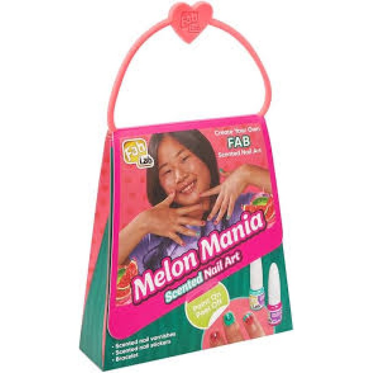 PlayMonster Melon Mania scented nail art