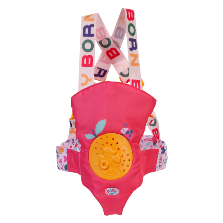 MGA Zapf 837603 Baby Born Pinplay Baby Carrier