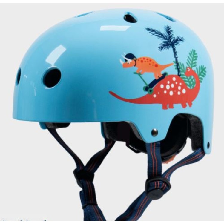 Micro - Dino Deluxe Pattern Helmet- Small 51-54cm