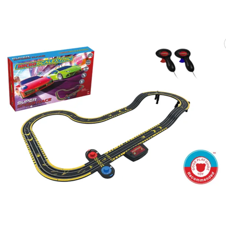 Micro scalextric set shop