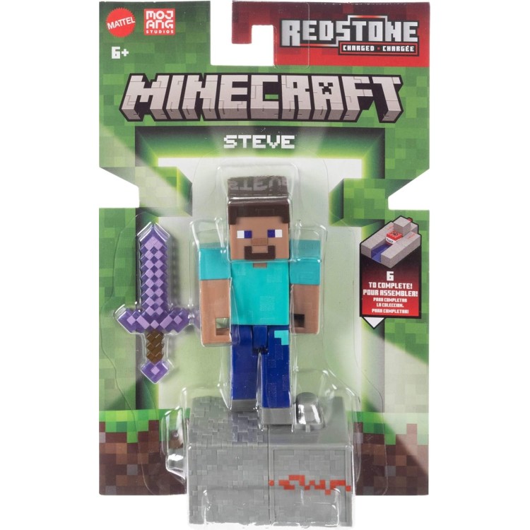 Mattel Minecraft Craft-A-Block Action Figures Asortment 