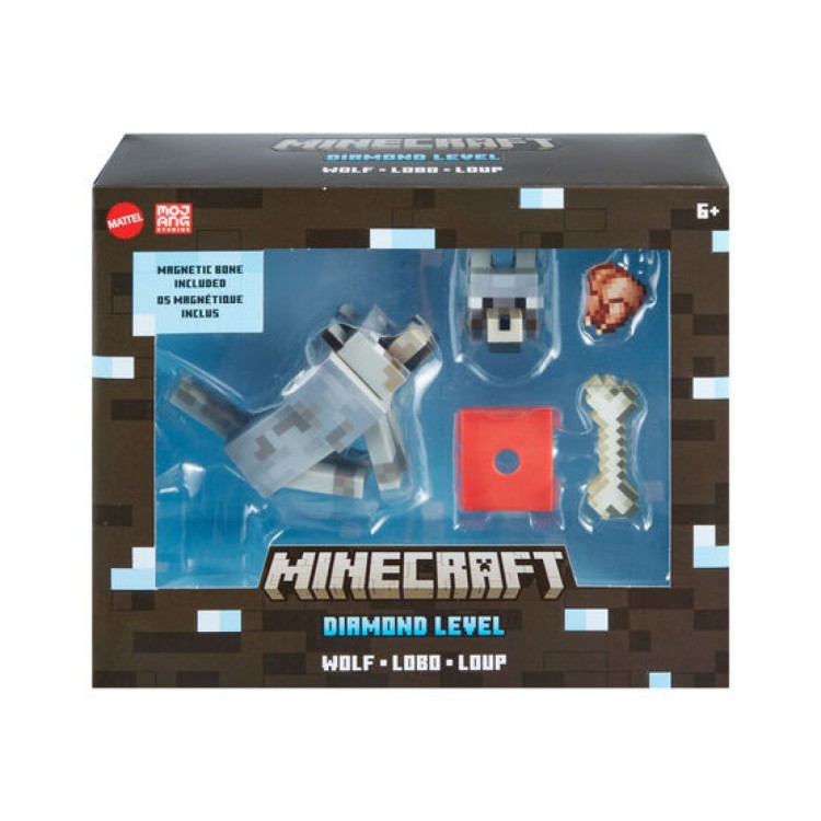 Mattel Minecraft Diamond Level Wolf Mattel HLN41
