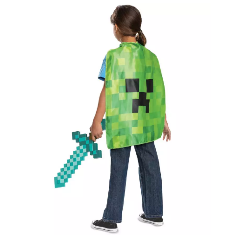 Minecraft Sword And Cape Set