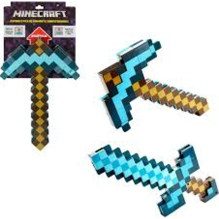 Mattel Minecraft Transforming Diamond Pickaxe / Sword