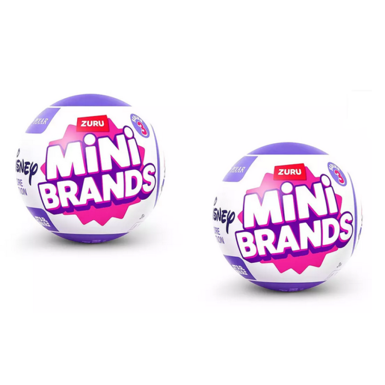 ZURU Mini Brands Disney Store Mystery Capsule SERIES 3