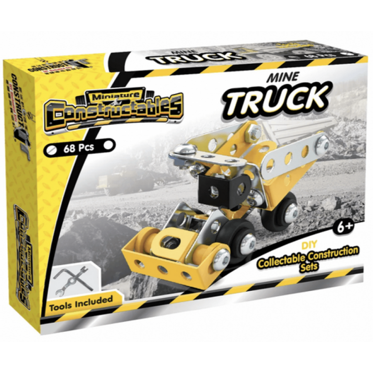 Miniature Constructables Mine Truck 68pcs