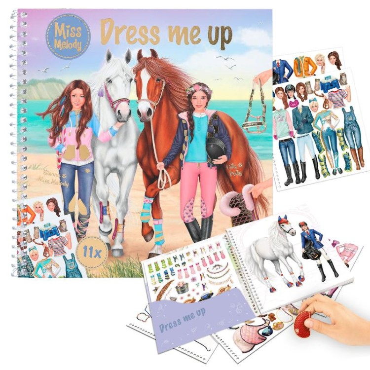 Miss Melody Dress Me Up Book 0412287