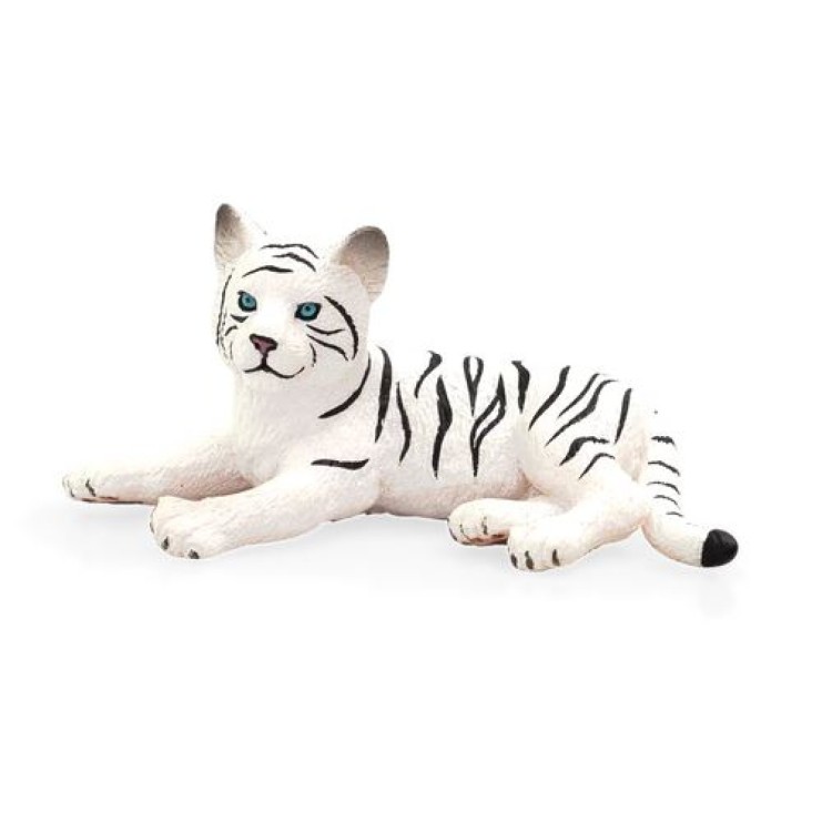 Mojo 387015 White Tiger Cub Lying