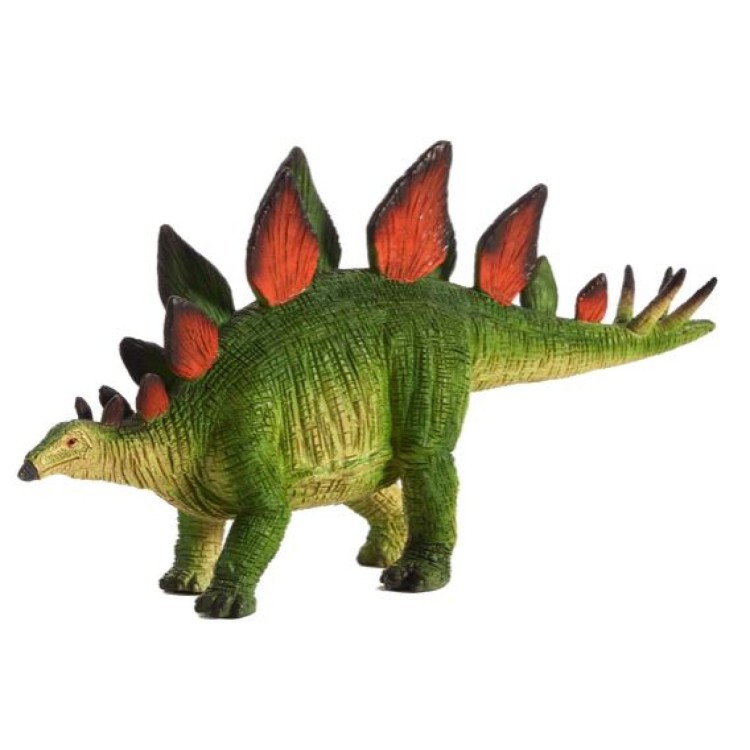 Mojo 387228 Stegosaurus Green And Red