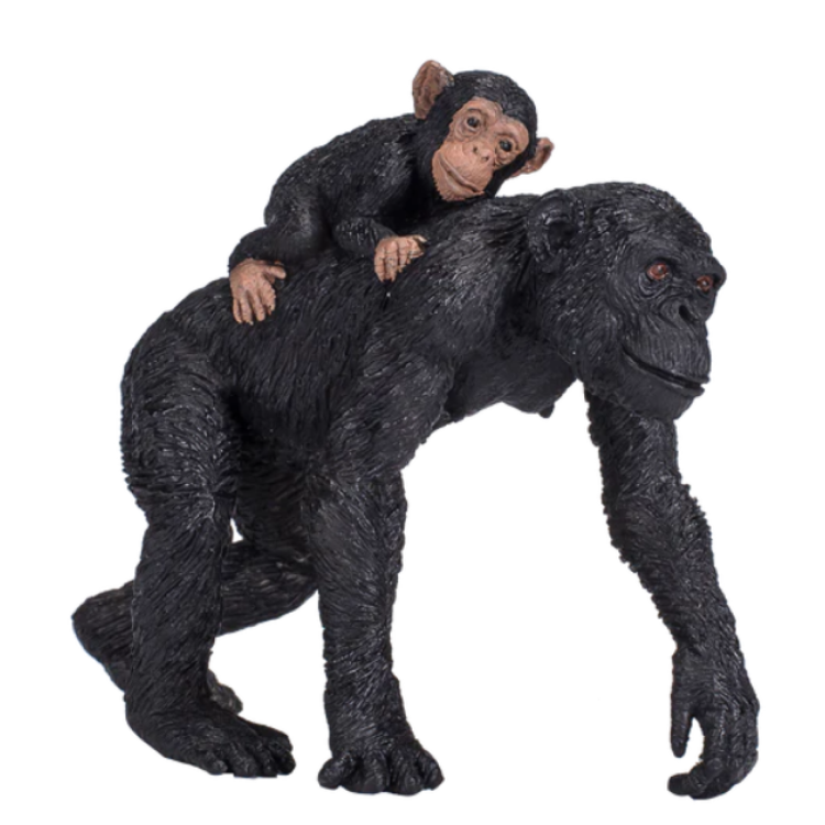Mojo 387264 Chimpanzee With Baby