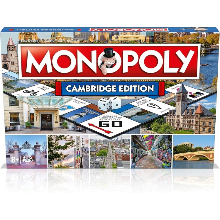 Hasbro Monopoly Cambridge Massachussets USA Edition Hasbro B64230