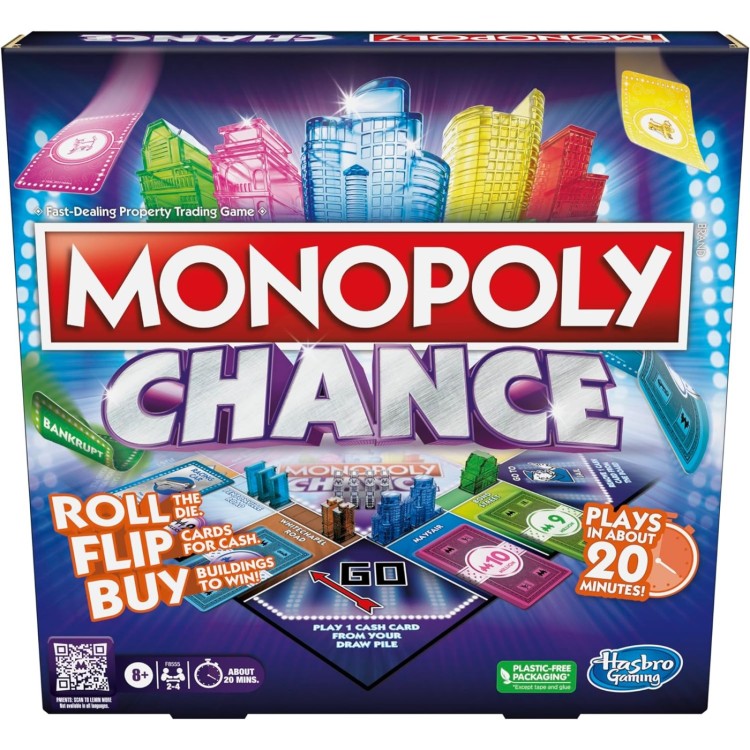 Hasbro Monopoly Chance Game Hasbro F8555