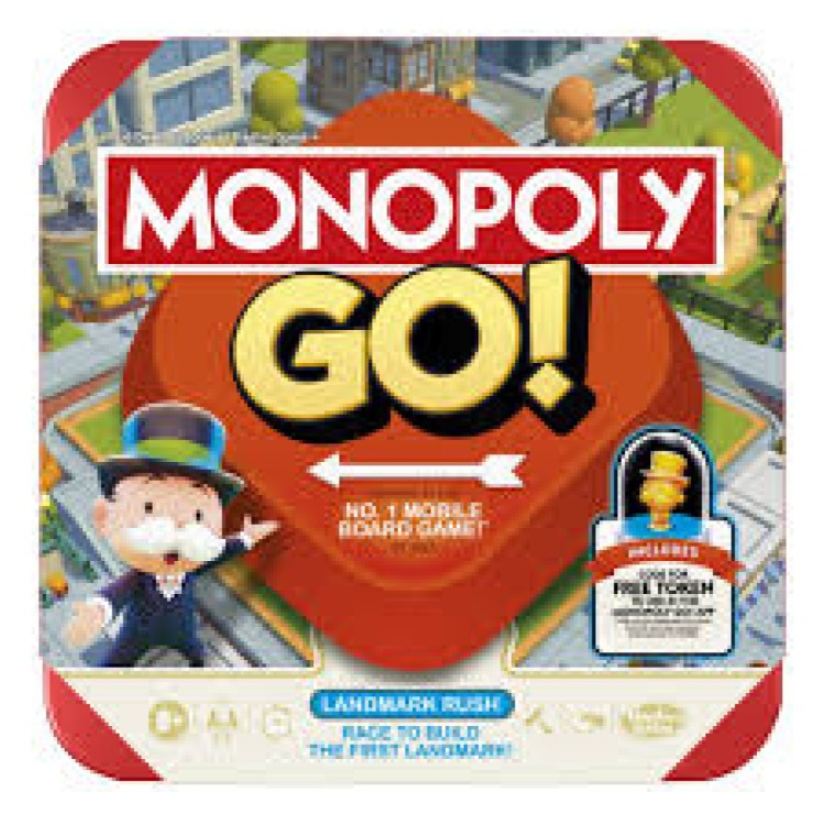 Hasbro Monopoly Go! Landmark Rush Race To Build The First Landmark