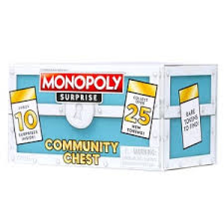 Hasbro Monopoly Surprise Community Chest Mystery Box