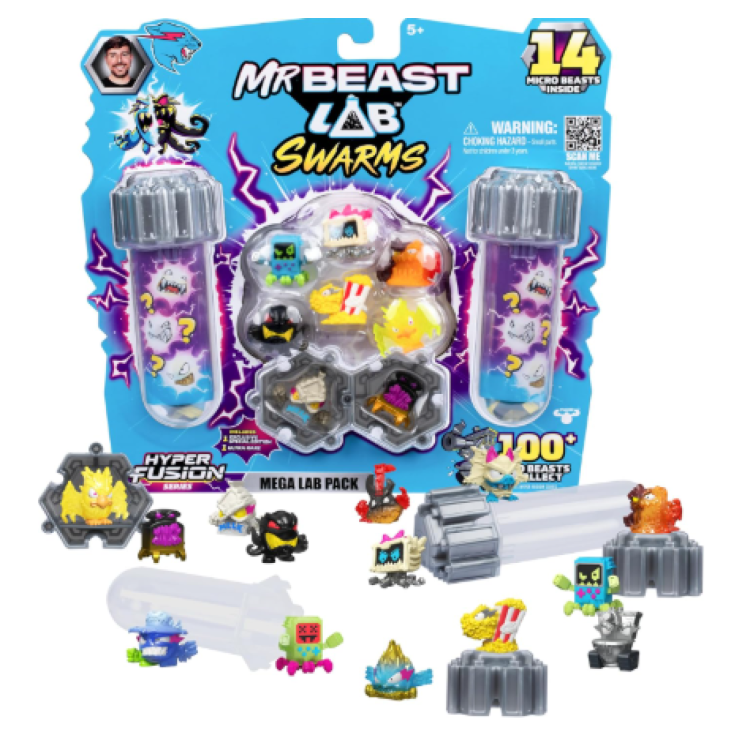 Moose Mr Beast Lab Swarms Hyper Fusion S3 Mega Pack 14Pk