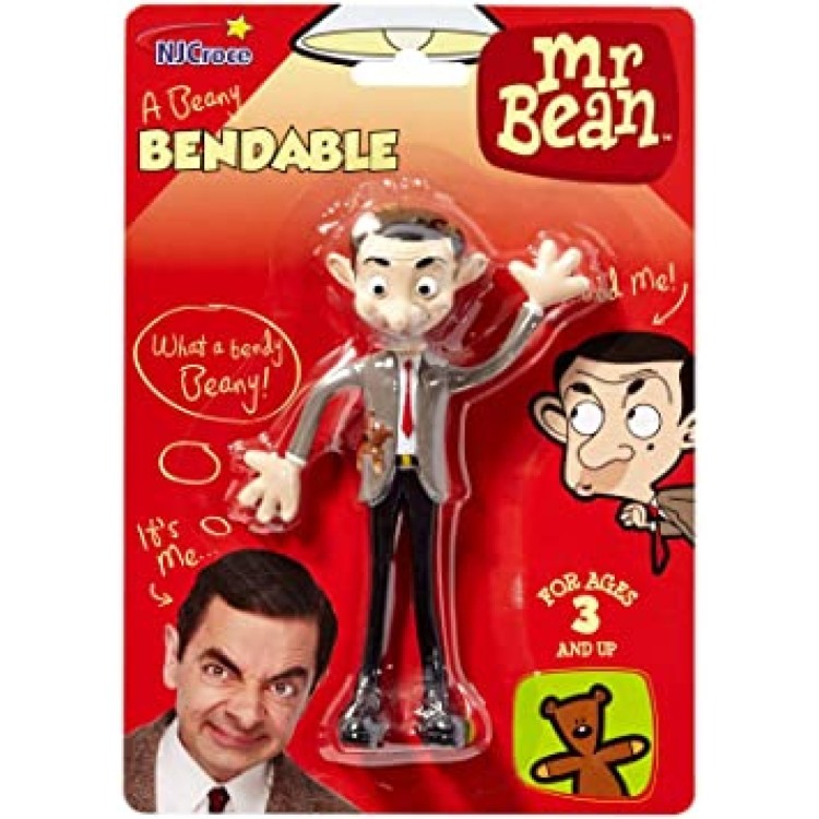 TY Mr Bean Bendable Action Figure