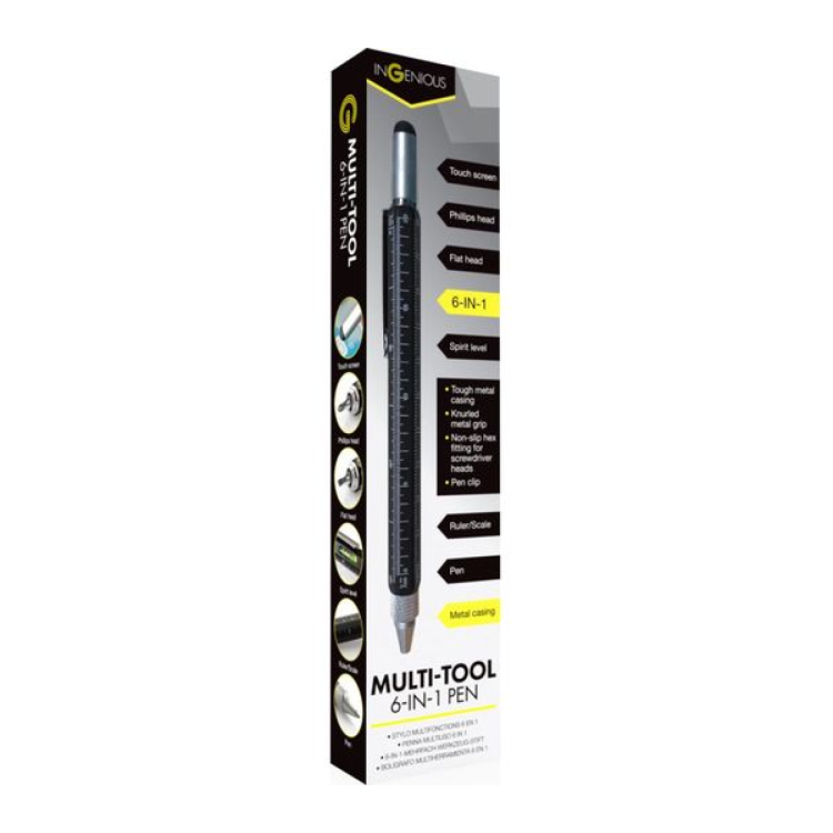 TSW 50597 Multi Tool 6 in 1 Pen