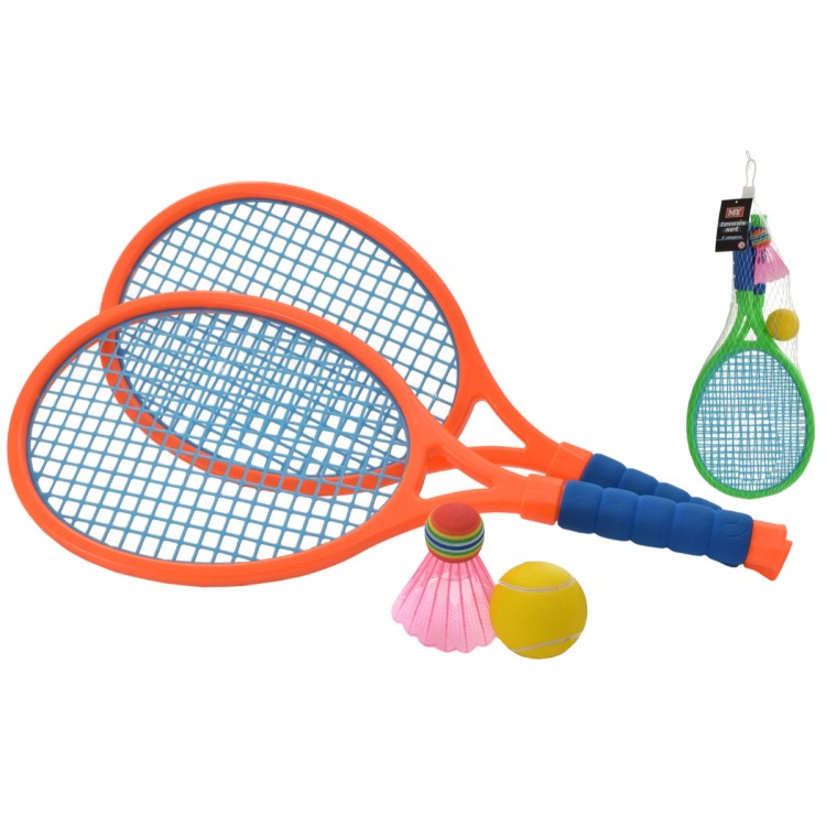 KTL MY 2 Player Junior Neon Colour Tennis Set TY9155