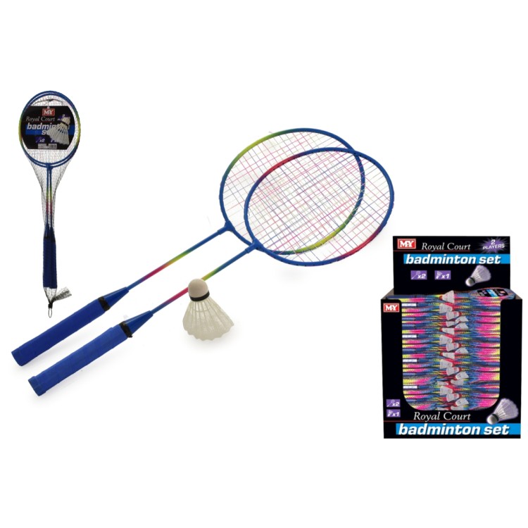 MY 2 Player Metal Badminton TY9782