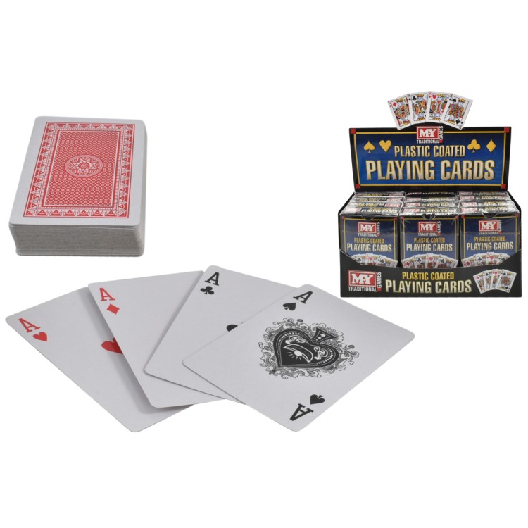 Premium Plastic Coated Playing Cards TY2375
