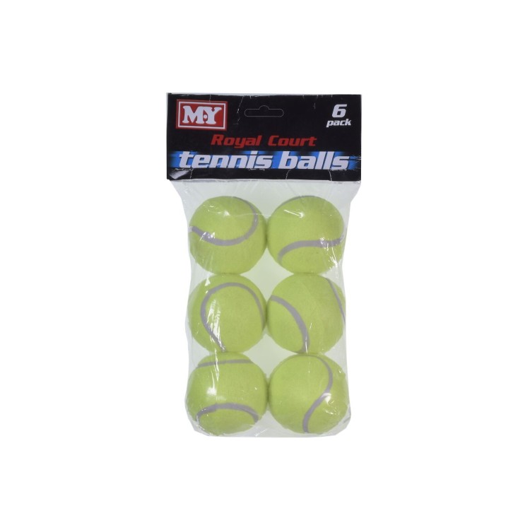 MY Royal Court 6 pack tennis balls TY6308