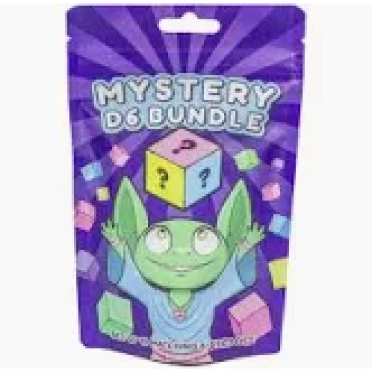 Mystery Dice Goblin Mystery D6 Bundle - set of 10 matching 6-sided dice
