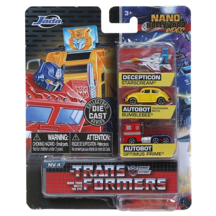 Nano Hollywood Rides Mini Vehicle 3 Pack 