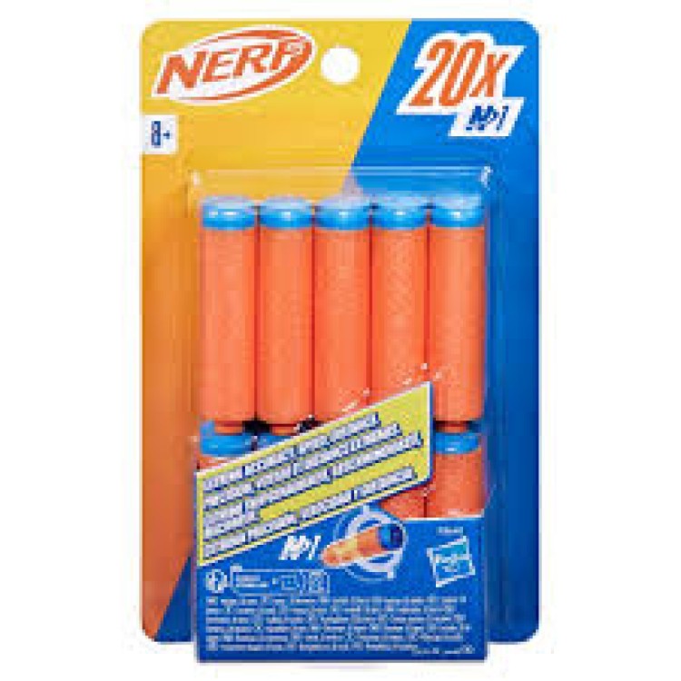Hasbro Nerf N series N1 20 Dart Refill Pack hasbro F8640