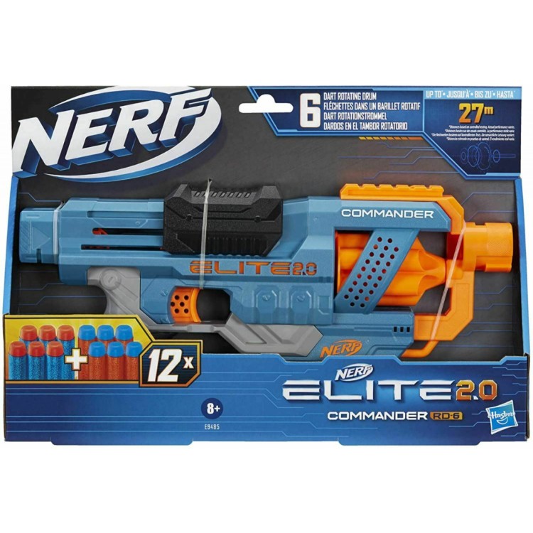 Nerf Elite 2.0 Commander RD 6 Hasbro E9485
