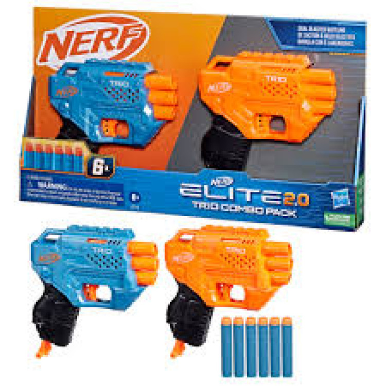 Hasbro Nerf Elite 2.0 Trio Combo Pack Hasbro F6786