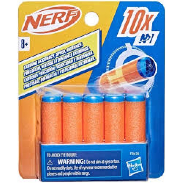 Hasbro Nerf N Series N1 10 Dart Refill Pack hasbro F8636
