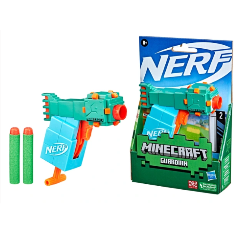 Hasbro Nerf Minecraft Blaster - Guardian F4422/F4417