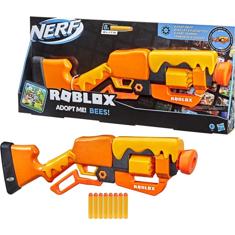 Hasbro Nerf Roblox Adopt Me! Bees! Blaster 