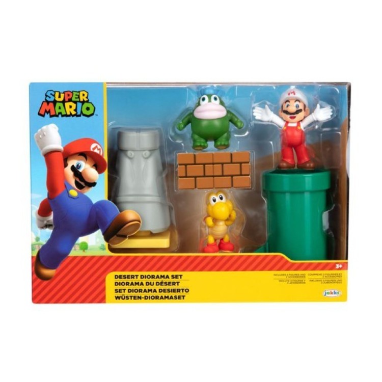Nintendo Super Mario 2.5inch Diorama DESERT SET