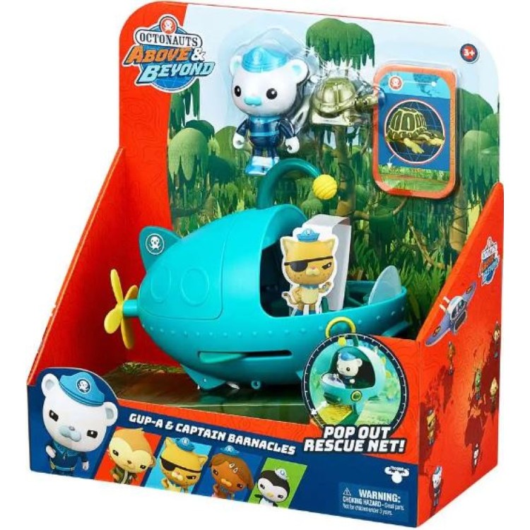 Octonauts Above & Beyond Gup-A & Captain Barnacles