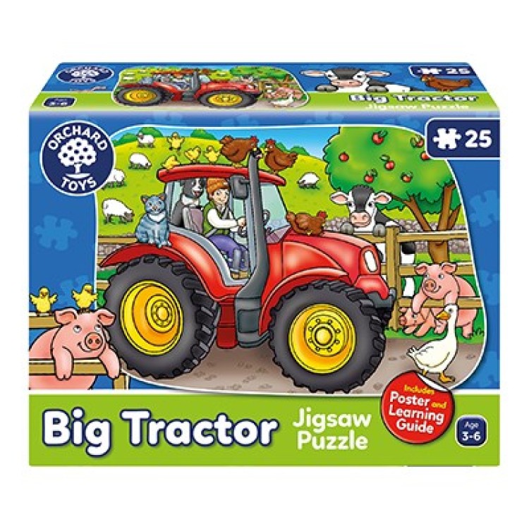 Orchard Toys Big Tractor 25 Piece Puzzle