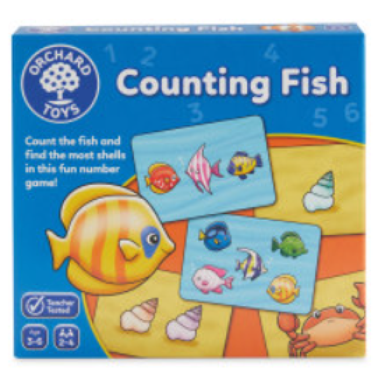 Orchard Toys Counting Fish game 