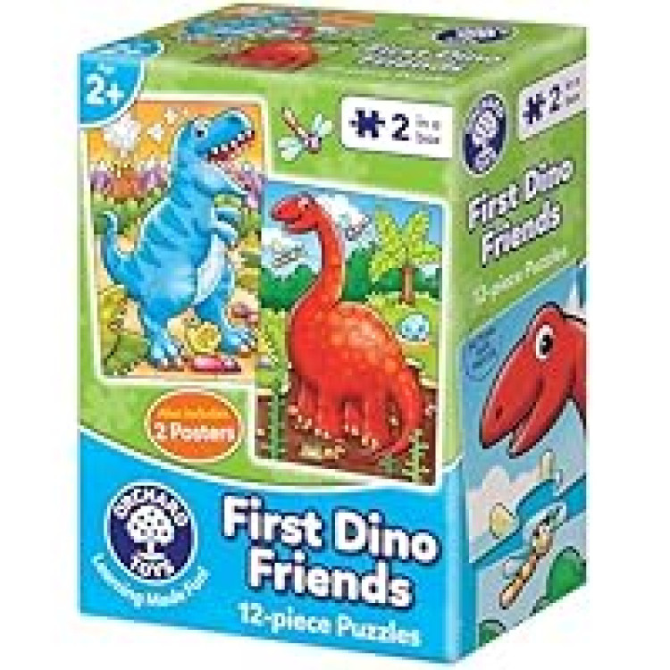 Orchard Toys First Dino Friends 12 Piece Puzzle 2+