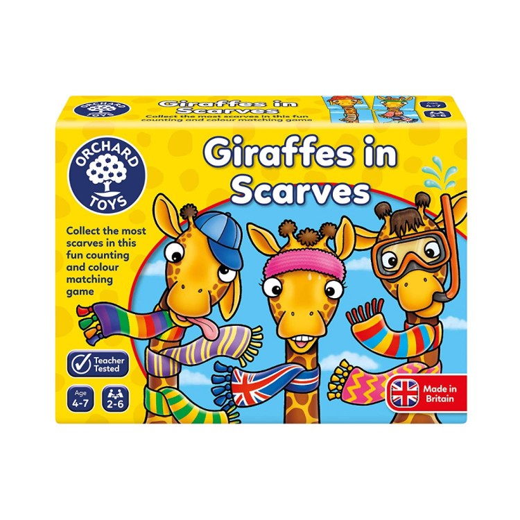 Orchard Toys Giraffes in Scarves Game