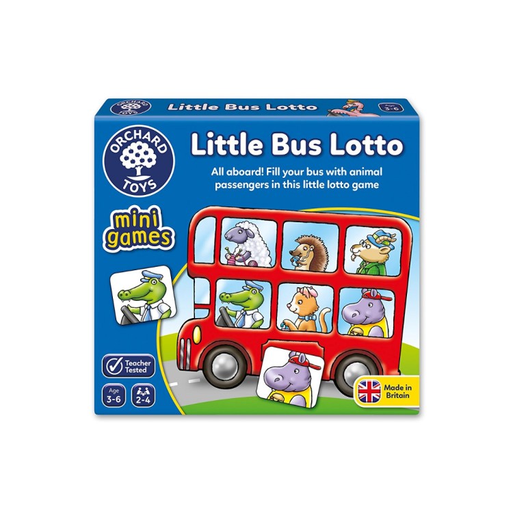 Orchard Toys Mini Games - Little Bus Lotto