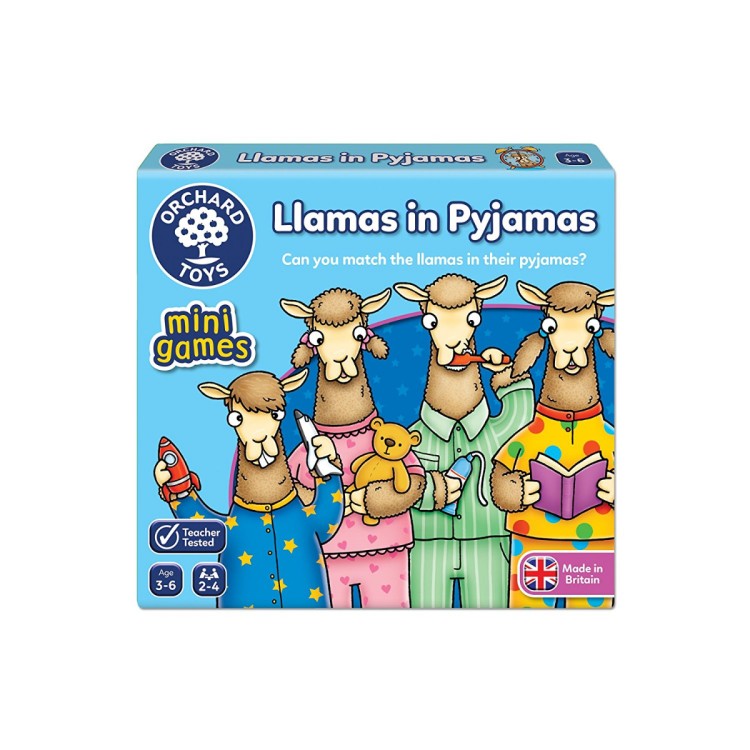 Orchard Toys Mini Games - Llamas in Pyjamas