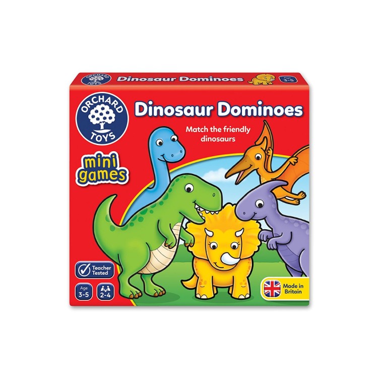 Orchard Toys Mini Games - Dinosaur Dominoes