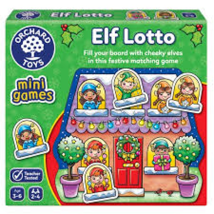 Orchard Toys Mini Games - Elf Lotto